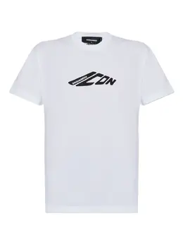 DSQUARED2: Белая футболка  Icon