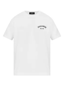 DSQUARED2: Хлопковая футболка 