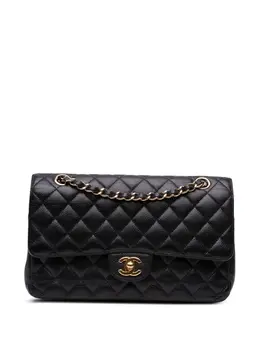 CHANEL Pre-Owned: Чёрная сумка 