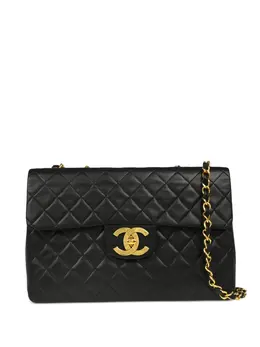 CHANEL Pre-Owned: Чёрная сумка 