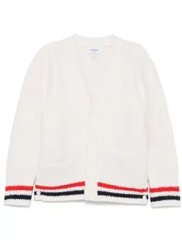 Thom Browne: Трикотажный кардиган  RWB