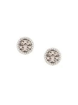 Tory Burch: Серьги  Miller Pavé