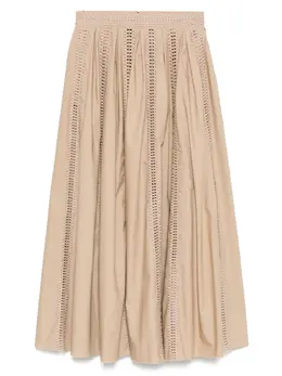 Elie Saab: Бежевая юбка 