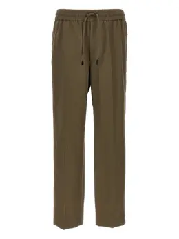 Brioni: Брюки цвета хаки 