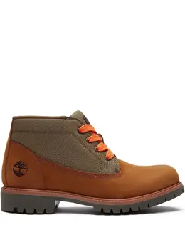 Timberland: Коричневые ботинки 
