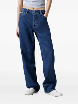 Calvin Klein Jeans: Голубые джинсы 