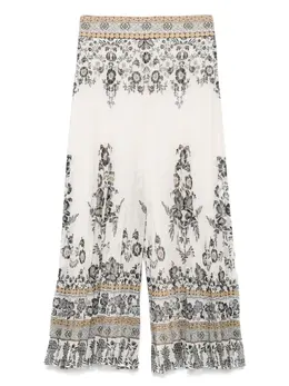 ZIMMERMANN: Белые брюки  Sunray