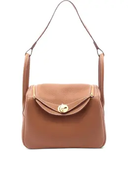 Hermès Pre-Owned: Коричневая сумка-шоппер 