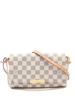Louis Vuitton Pre-Owned: Белая сумка 