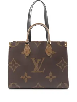 Louis Vuitton Pre-Owned: Коричневая сумка-шоппер 