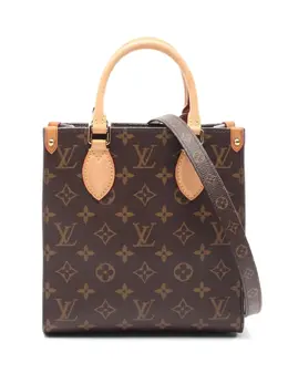 Louis Vuitton Pre-Owned: Коричневая сумка-шоппер 