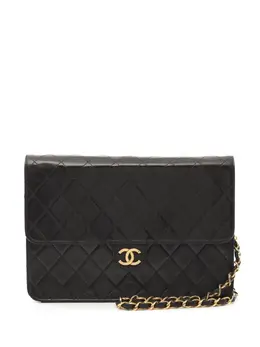 CHANEL Pre-Owned: Чёрная сумка 
