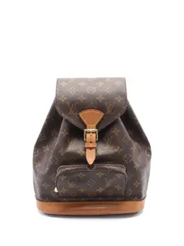 Louis Vuitton Pre-Owned: Коричневый рюкзак 