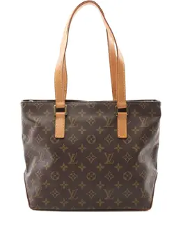 Louis Vuitton Pre-Owned: Коричневая сумка-шоппер 