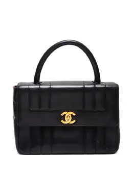 CHANEL Pre-Owned: Чёрная сумка 
