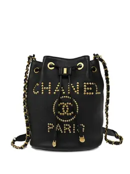 CHANEL Pre-Owned: Чёрная сумка 