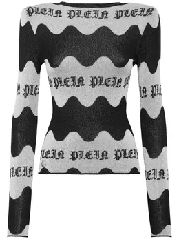 Philipp Plein: Жаккардовый топ 