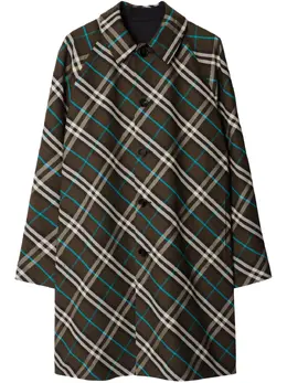 Burberry: Чёрное пальто 