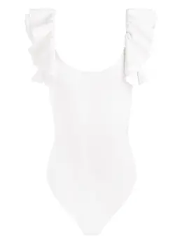 alice + olivia: Белый боди 
