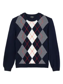 A.P.C.: Синий свитер 