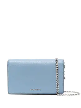 Michael Kors: Голубая сумка через плечо 