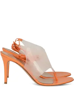 Gianvito Rossi: Оранжевые сандалии 