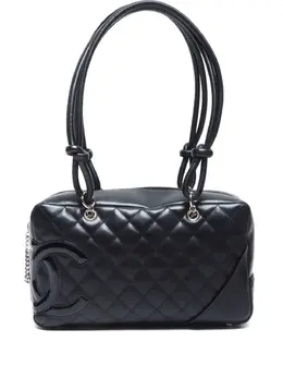 CHANEL Pre-Owned: Чёрная сумка 