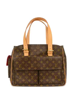 Louis Vuitton Pre-Owned: Коричневая сумка-шоппер 