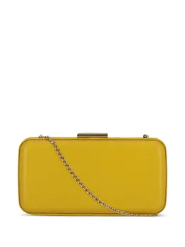 Gianvito Rossi: Жёлтый клатч 