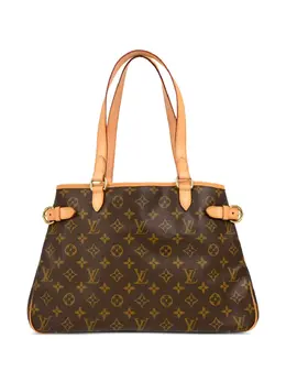 Louis Vuitton Pre-Owned: Коричневая сумка-шоппер 