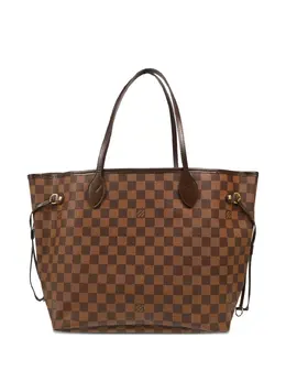 Louis Vuitton Pre-Owned: Коричневая сумка-шоппер 