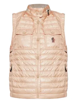 Moncler Grenoble: Розовый жилет 