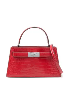 Tory Burch: Красная сумка-шоппер  Lee Radziwill