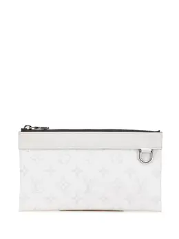 Louis Vuitton Pre-Owned: Белый клатч 