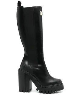 Dolce & Gabbana Pre-Owned: Чёрные ботинки 