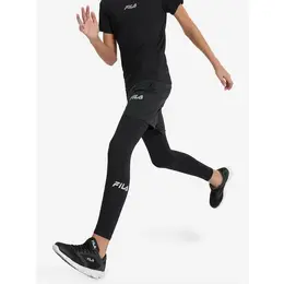 Fila: Чёрные брюки 