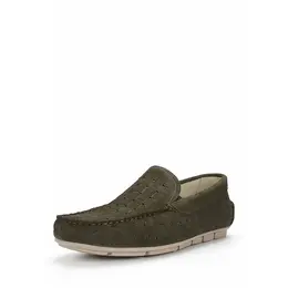 Pierre Cardin: Мокасины цвета хаки 