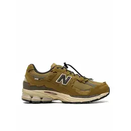 New Balance: Коричневые кроссовки  2002R
