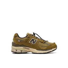 New Balance: Коричневые кроссовки  2002R