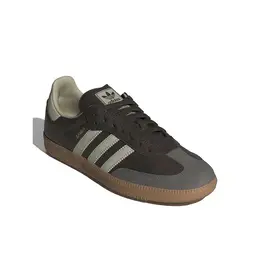 adidas: Коричневые кроссовки  Samba