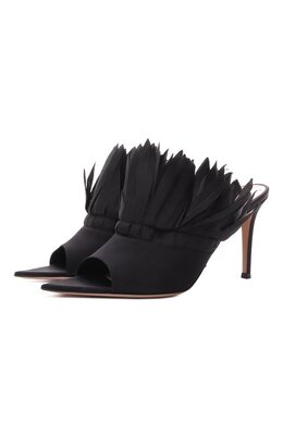 Gianvito Rossi: Чёрные сабо 