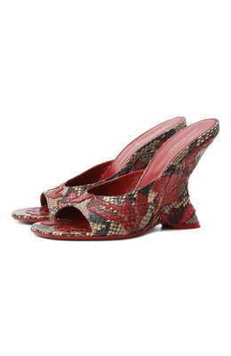 Dries Van Noten: Красные сабо 