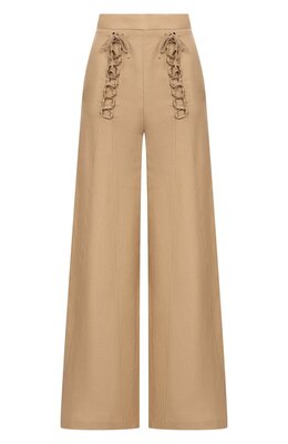 Twinset: Бежевые брюки 