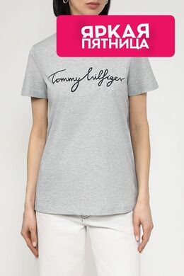 Tommy Hilfiger: Хлопковая футболка 