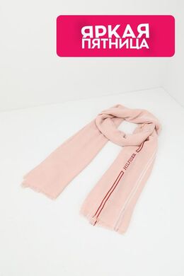 Tommy Hilfiger: Розовый шарф 