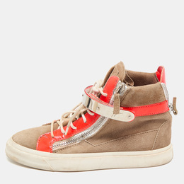 Giuseppe Zanotti: Оранжевые кроссовки  Coby