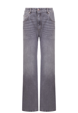 BRUNELLO CUCINELLI: Серые джинсы 