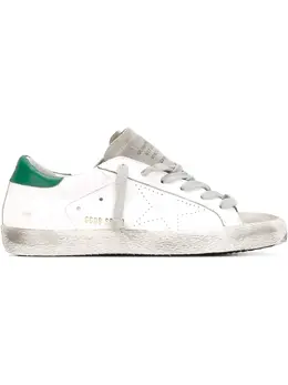 Golden Goose: Белые кроссовки  Super Star