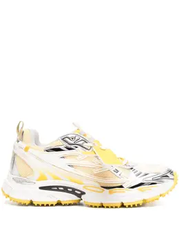 Off-White: Жёлтые кроссовки 