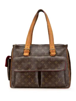 Louis Vuitton Pre-Owned: Коричневая сумка-шоппер 